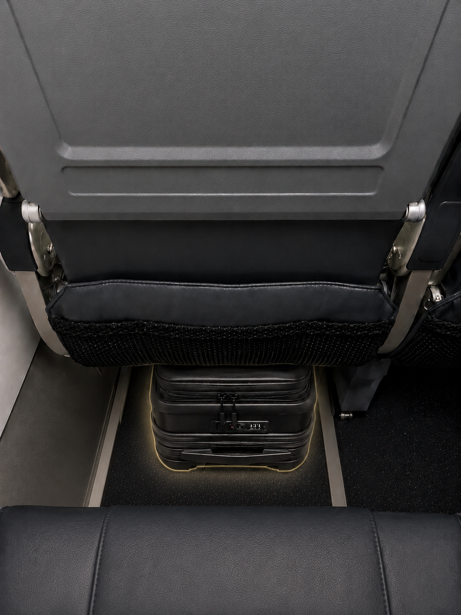 One spot on the plane that's always yours.